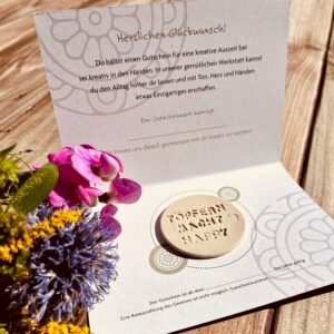 Physische Gutscheinkarte